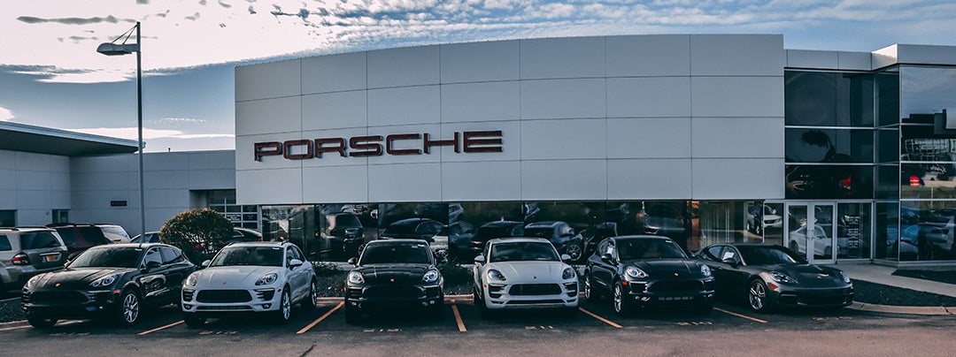 Zimbrick Porsche car dealership in Madison, WI.